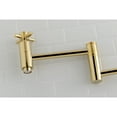 thumbnail image 3 of Kingston Brass KS8102DX Concord Wall Mount Pot Filler Kitchen Faucet, Polished Brass, 3 of 5