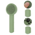 thumbnail image 3 of Unique Bargains 1 Pc Durable Pet Grooming Brush for Dog for Cat 7.48"x3.03"x2.09" Green, 3 of 6