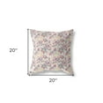 thumbnail image 2 of 18â€ Pink Yellow Roses Indoor Outdoor Throw Pillow, 2 of 4