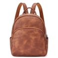 thumbnail image 1 of Mochila Telena Small para mujer, tamaño pequeño, piel, color marrón, 1 of 7