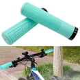thumbnail image 1 of Empuñaduras de manillar de bicicleta Colamx 2 piezas antideslizante suave ciclismo Azul, 1 of 8