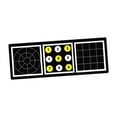 thumbnail image 2 of koolsoo Kids Agility Footstep Training Mat Improve Speed Strength Agility Ladder Mat Black White, 2 of 9