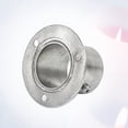 thumbnail image 4 of Stainless Steel Closet Pole Socket Rob for Install Closet Use Silver Durable Round Rod End Supports 32mm, 4 of 8