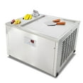 thumbnail image 6 of Kolice Counter Top Commercial 18"x18" Single Pan Roll Ice Cream Machine-3 Buckets, Auto Defrost, 6 of 9