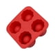 thumbnail image 1 of Toystoory Molde para hacer hielo, modelo de hielo esférico, diseño de cuatro agujeros, bandeja cuadrada antiadherente, utensilios de cocina, Barra de herramientas No.1, 1 of 6