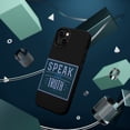 thumbnail image 3 of DistinctInk MagSafe Tough Case for Apple iPhone 15 Plus (6.7" Screen) - Speak The Truth - Shockproof Protection, 3 of 6
