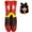 B, variant on Anime Costume for Kids Halloween Movie Cosplay Outfits Set, Size 4-5Y