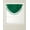 HUNTER GREEN, variant on 1 VALANCE SWAG WATERFALL BLACKOUT ROD POCKET FOAM LINED WINDOW DECOR CURTAIN