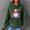 aa02_Green, variant on Hilzaten Womens Drop Shoulder Sweatshirt Long Sleeve Pullover Kangaroo Pocket Hooded Graphic Sweatshirt for Women