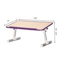 thumbnail image 2 of Costway Lap Desk Pliant Paresseux Ordinateur Portable Table Plateau de Lit Réglable, 2 of 10