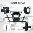 MOUNT Full Motion TV Wall Mount Bracket for 3775 inch TV, Dual