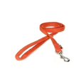 thumbnail image 2 of Dogline Comfort Microfiber Flat Leash for Dogs (W 5/8" L 4ft), Orange, 2 of 5
