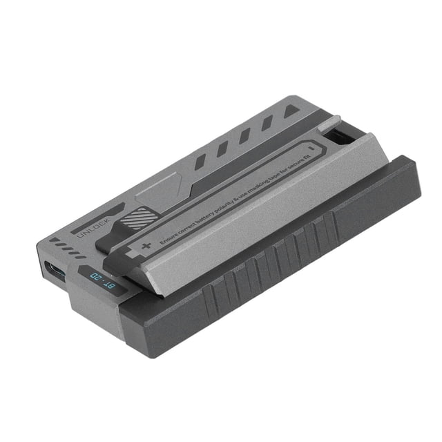 Mobile Power Bank 2 En 1 Cargador De Batería Reemplazable Caja De Carga Portátil Para 20700 Batería De Litio Para Las Tabletas De Teléfonos Inteligentes IOS Galaxy BT