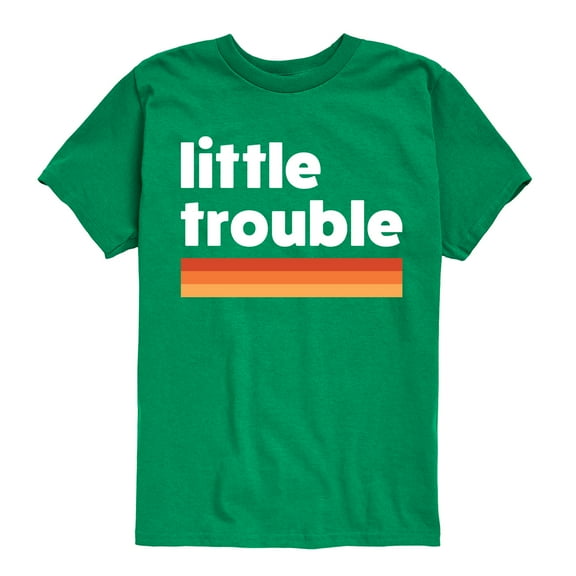 Instant Message - Trouble Little - Toddler & Youth Short Sleeve Graphic T-Shirt