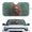 Skull Red Poppy Flower, variant on Xixirimido Windshield Sunshade for Car Foldable Front Window Cover Sun Shade Sun Visor Block UV Rays Universal Fit Automotive Accessories, Highland Cattle Floral Pink