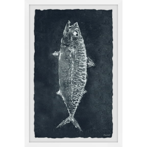 Marmont Hill Fish in Black Framed Wall Art