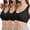 Black, variant on ,Women's Post Surgery Compression Sports Bra Front Closure Wireless Perfect for Breast Augmentation & Close Fitting Pack of 2 BK2 L