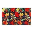 thumbnail image 1 of Evergreenful Fall Leaves Embossed Indoor Outdoor Doormat 1'6"x2'6" Multicolored, 1 of 2
