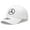 White, variant on Mercedes AMG Petronas F1 George Russell Dad Baseball Hat - Black/White/Blue