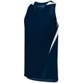 thumbnail image 5 of Holloway Sportswear XL PR Max Track Jersey Navy/White 221035, 5 of 5