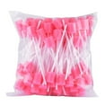 thumbnail image 5 of STAOEDU Up to 50% off! Disposable Oral Care Sponge Swab Tooth Cleaning Mouth Swabs 100pcs Dental Use Pink, 5 of 5