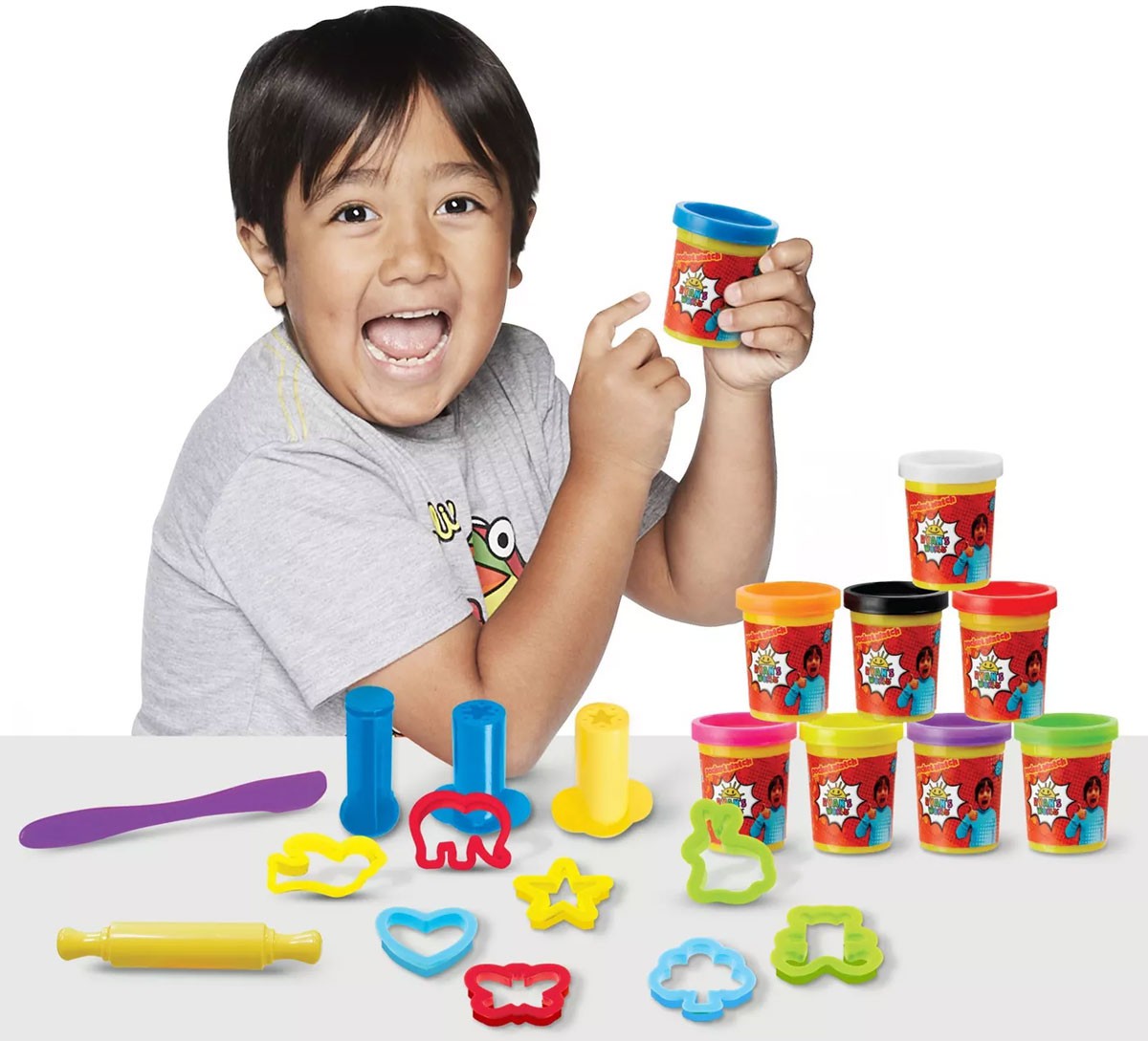 Watch Ryan's World Mini Dough Pots Set 