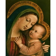 Autom Catholic print picture - Our Lady of Good Counsel - 8 inch x 10 inch ready to be framed