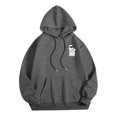 thumbnail image 4 of OJinShaWanO Halloween Sweatshirt Ladies' Loose Top Cute Print Hoodie, 4 of 7