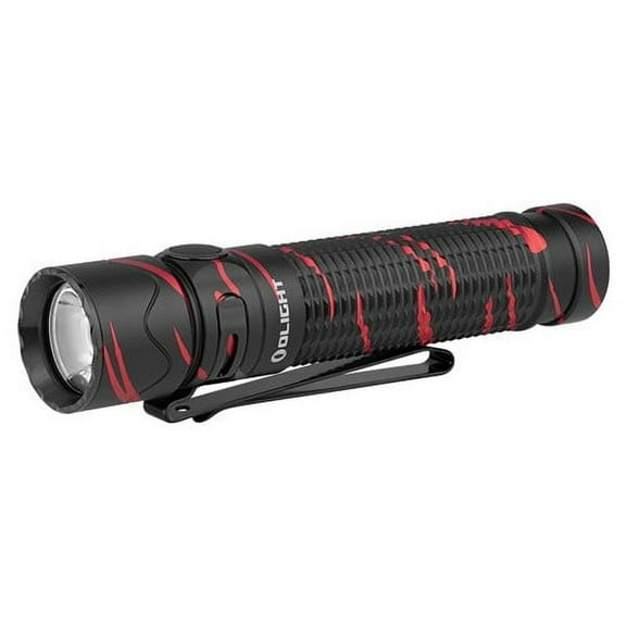Warrior Mini 2 Compact EDC 1750 Lumens Rechargeable Tactical Flashlight (Black Lava)