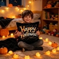 thumbnail image 7 of Halloween Pillow Covers 18x18 Ghost Pumpkin Digital Print Throw Pillow Cases, Spooky Decorative Cushion Covers for Couch Sofa Bedroom, Soft Polyester Halloween Decor by OVFUIZ, 7 of 7