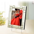thumbnail image 2 of Iron Table Photo Card Display Photo Stand Card Stand Party Decoration Picture Holder Home Easel gold 13*21cm, 2 of 9