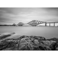 thumbnail image 2 of Frank, Assaf 32x25 Black Ornate Wood Framed with Double Matting Museum Art Print Titled - Forth Rail Bridge, Scotland, 2 of 4