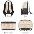 thumbnail image 6 of Uorisanigo Donut Bear Print Kids Backpack 5-12 Year Lightweight Children School Bag with Side Water Bottle Holder for Preschool Kindergarten Elementary, 6 of 7
