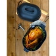 thumbnail image 2 of Bayou Classic 7418 12-qt Cast Iron Oval Roaster with Lid, 2 of 2