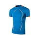 thumbnail image 3 of Camiseta deportiva informal Sunloudy para hombre, camisetas deportivas de manga corta con cuello redondo y patrón de rayas para gimnasio de primavera y verano, ropa para hombre Sunloudy  moda, 3 of 5