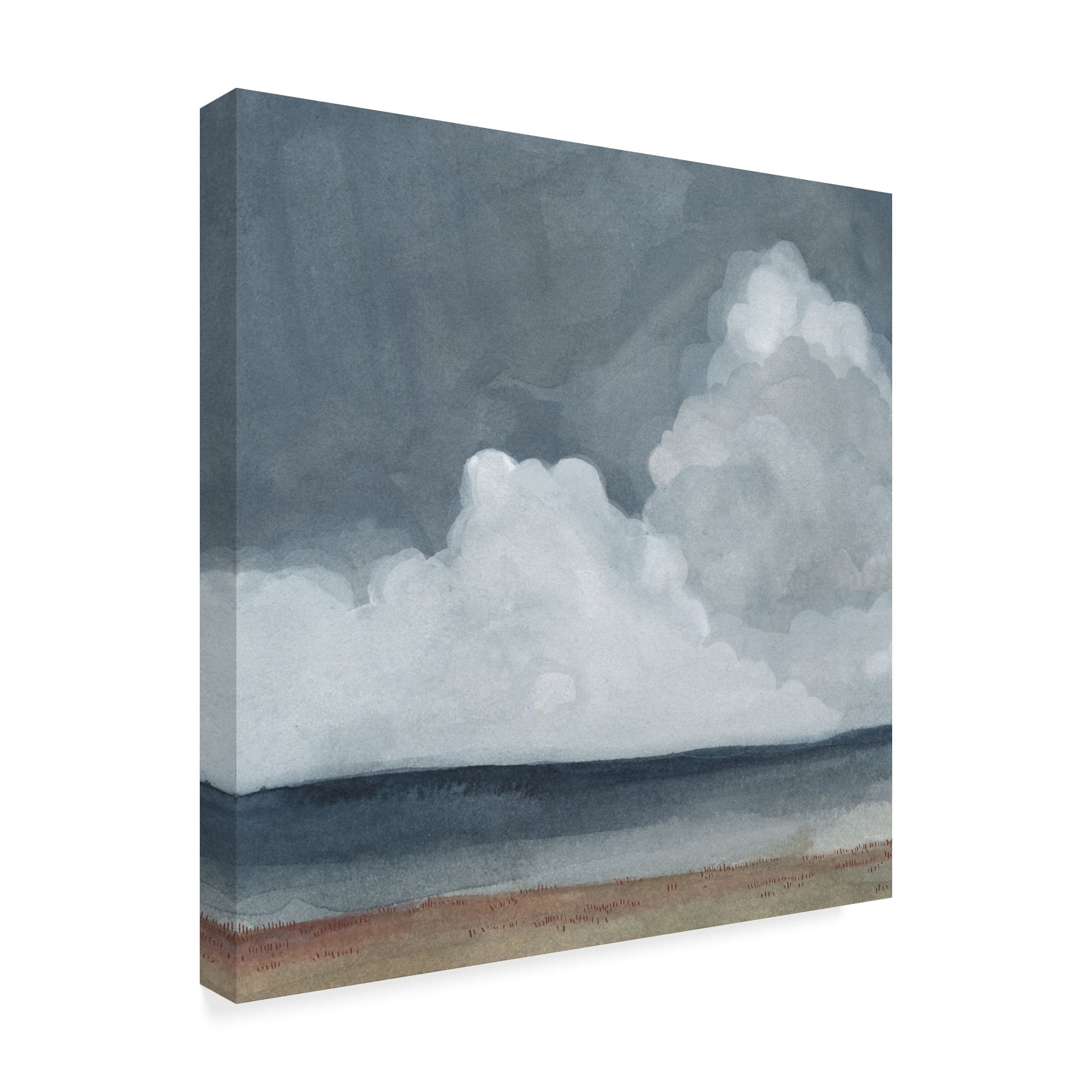 Trademark Fine Art 'Cloud Landscape I' Canvas Art by Emma Scarvey