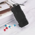 thumbnail image 1 of Botella organizadora de medicinas, gran capacidad, multifuncional, aleación de aluminio, soporte Hexagonal para pastillas, llavero, herramienta de supervivencia ER, 1 of 3