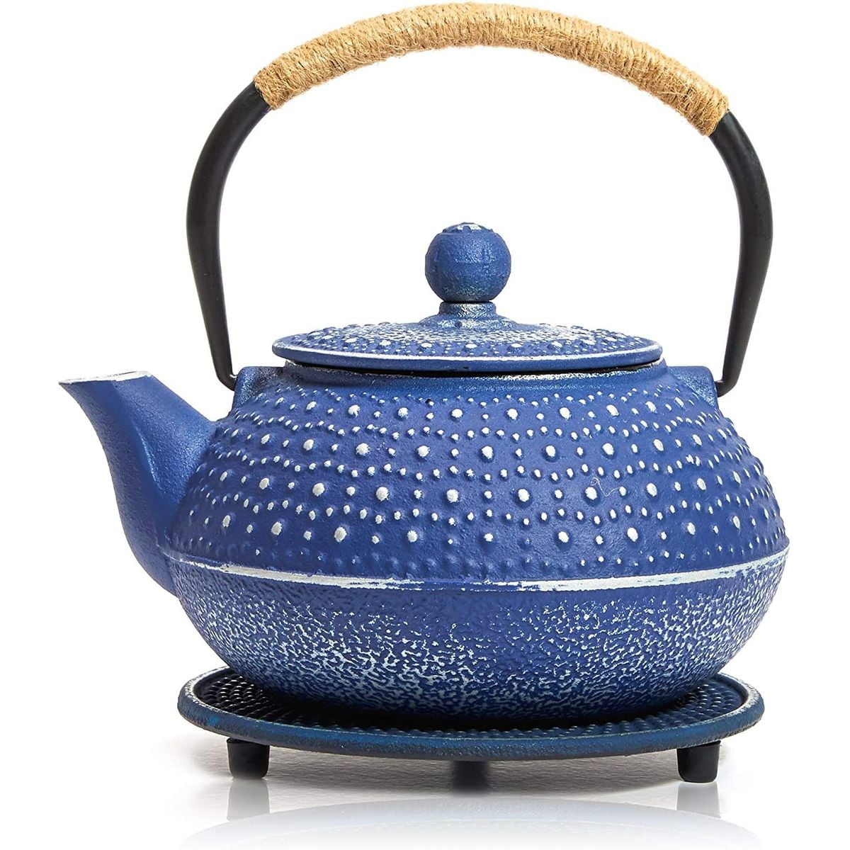 Blue tea kettle hotsell
