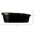 thumbnail image 5 of Arm & Hammer Sifting Cat Litter Box, 2 Open Top Plastic Cat Litter Pans and Cat Litter Tray, Large, Black and White, 5 of 18