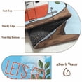 thumbnail image 6 of Let's Go Camping Area Rugs 2.7'x5', Washable Small Throw Rugs for Kitchen Bedroom, Modern Camper Van Trees Blue Sky Indoor Outdoor Rug Non-Slip Low Pile Carpet Runner Reversible Floor Mats, 6 of 8