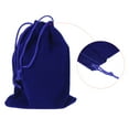 thumbnail image 4 of Uxcell 18x12cm Microfiber Pouch, 10Pcs Soft Storage Drawstring Gift Bag, Dark Blue, 4 of 5