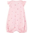 thumbnail image 2 of Carter's Child of Mine Baby Girl Romper, One-Piece, Sizes 0-3/24 Months, 2 of 5