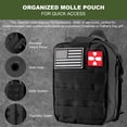 thumbnail image 2 of Kit de supervivencia Kleclcw de 150 piezas con bolsa de trauma Molle, 2 of 7