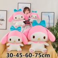 thumbnail image 2 of Kulomi-muñeco de peluche de Sanrio Melody para niñas, juguete de felpa de gran tamaño, cojín de cabecera, decoración de habitación Kawaii, juguetes de cumpleaños, 2 of 4