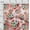 Dark Peach Orange, variant on oneOone Cotton Poplin Twill Light Green Fabric Flower Watercolor Diy Clothing Quilting Fabric Print Fabric By Yard 56 Inch Wide