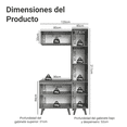 thumbnail image 3 of Mueble de Baño Completo para Almacenaje Madesa Nice 120cm 1, 3 of 10