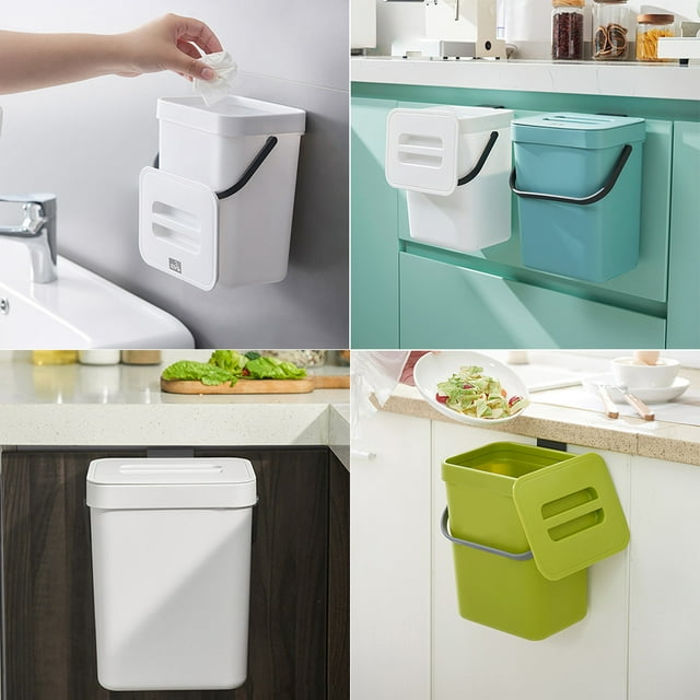 Household Countertop Container,Small Kitchen Compost Bin Small Kitchen Compost Bin Kitchen Waste Bin Extended Durability