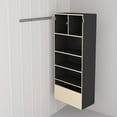 thumbnail image 2 of Prepac HangUps 30" Large Storage Cabinet, Black (Box 1 of 2), 2 of 14