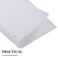 thumbnail image 3 of CNKOO 100Pcs White Glitter Tissue Paper for Rainbow and Sparkly present Wrapping, 3 of 8