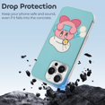 thumbnail image 4 of Funda Kirby de TPU para iPhone 16 Pro Max: ultrafina, a prueba de golpes, antiamarilleo, resistente a arañazos, compatible con carga inalámbrica, agarre mejorado, estilo transparente., 4 of 7